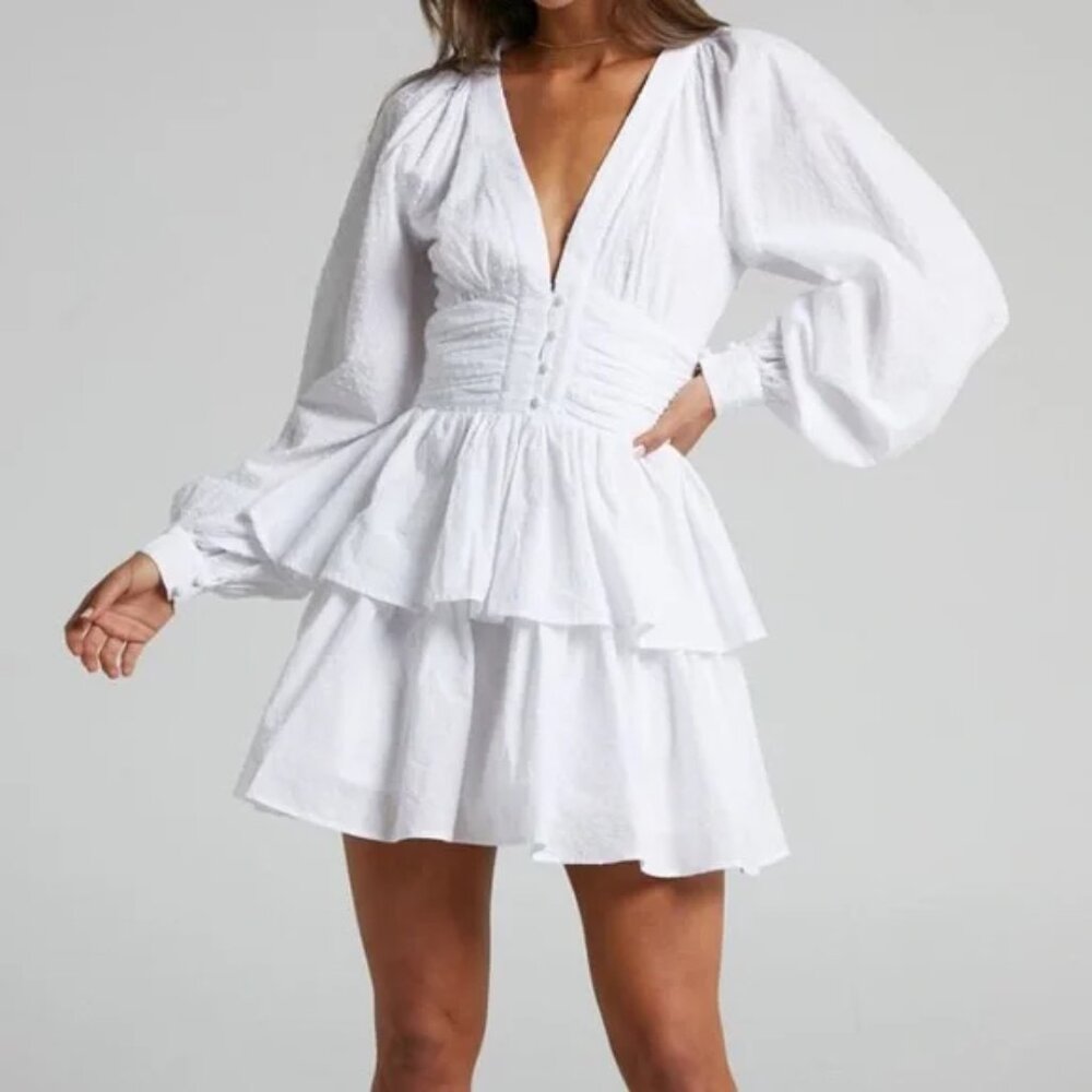 Showpo White Mini Dress